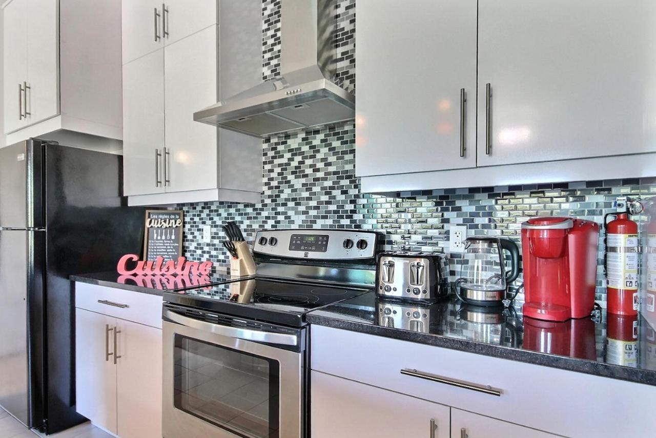 Good Vibes Only -Modern And Spacious 2 Bedroom Condo 4 Beds Free Parking, Gym Ciudad de Quebec Exterior foto